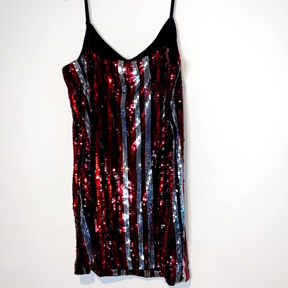 BAR III SEQUINS Dress in size XL NWT - Picture 7 of 8